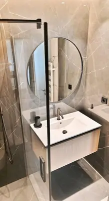 Salle de bains dans l'établissement Appartement luxueux Musée du Louvre - Rivoli