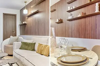 Coin salon dans l'établissement Sublime 3 bedrooms Apartment Center of Paris by Studio Prestige