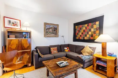 Coin salon dans l'établissement GuestReady - Magnificent stay in the 3rd Arr.