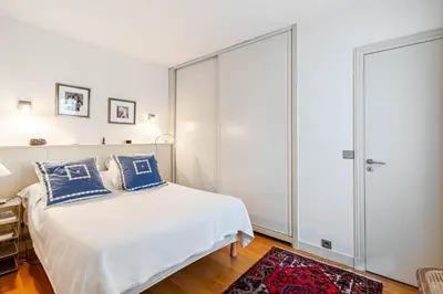 Un ou plusieurs lits dans un hébergement de l'établissement GuestReady - Magnificent stay in the 3rd Arr.