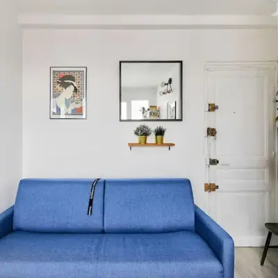 Studio w/view on Paris roof 2min to Metro Charonne