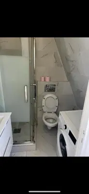 Salle de bains dans l'établissement Magnifique appartement