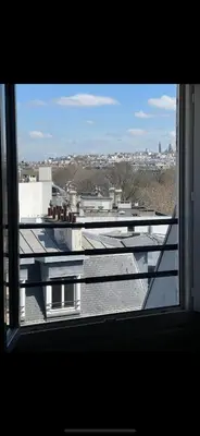 Balcon ou terrasse dans l'établissement Magnifique appartement