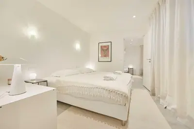 Un ou plusieurs lits dans un hébergement de l'établissement Classy Apartment 2BD-4P - Eiffel Tower