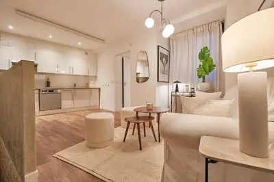 Cuisine ou kitchenette dans l'établissement Classy Apartment 2BD-4P - Eiffel Tower