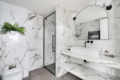 Salle de bains dans l'établissement Apartment in the heart of the 9th arrondissement