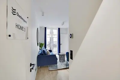 Télévision ou salle de divertissement dans l'établissement Luxury in the heart of Paris - 1BR-4P - Bourse