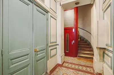 Plan de l'établissement Studio ideally located in the heart of Paris