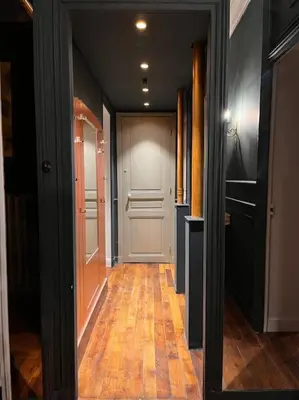 Plan de l'établissement Grande chambre privée sur jardin arboré