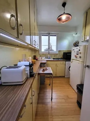 Cuisine ou kitchenette dans l'établissement Paris, bonne nouvelle, 56m2