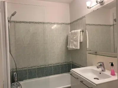Salle de bains dans l'établissement Cosy studio