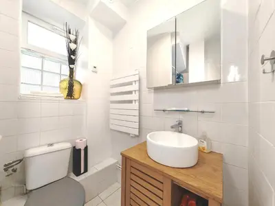 Salle de bains dans l'établissement Cozy flat - Metro 13-14