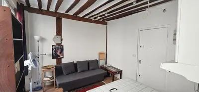 Coin salon dans l'établissement Appartement Fontaines - Soutar Prestige