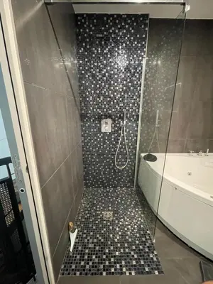 Salle de bains dans l'établissement Superbe loft au coeur de Paris