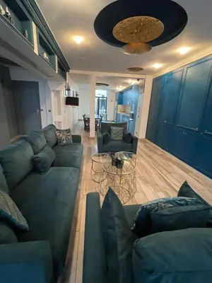 Coin salon dans l'établissement Superbe loft au coeur de Paris
