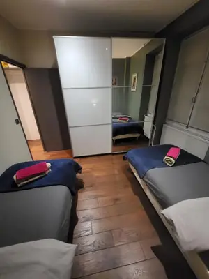 Un ou plusieurs lits dans un hébergement de l'établissement 2 bd 16th Arrondissement Trocadero Sleeps 4 to 6 Eiffel Tower