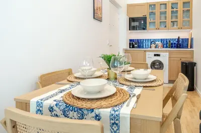 Cuisine ou kitchenette dans l'établissement Lavie Maison AC and Balneo