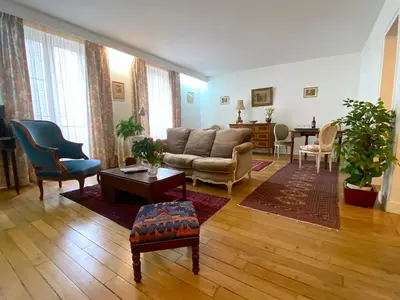 Coin salon dans l'établissement L'appartement Picquet