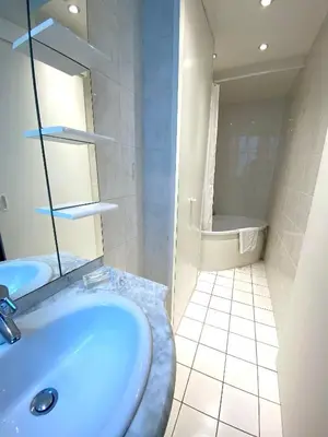 Salle de bains dans l'établissement L'appartement Picquet