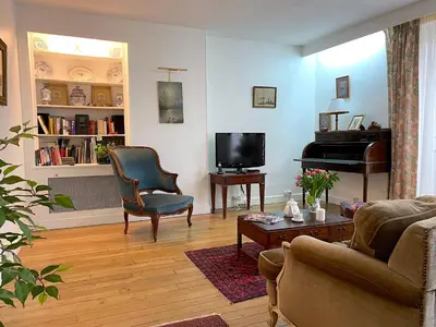 Coin salon dans l'établissement L'appartement Picquet