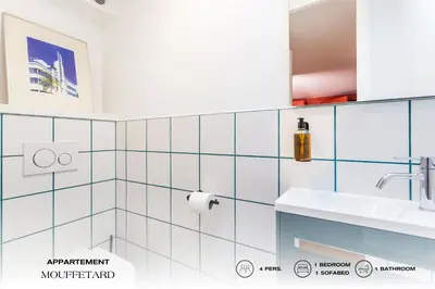 Salle de bains dans l'établissement Apartment 01 - Mouffetard