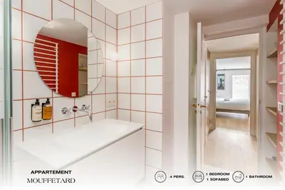 Salle de bains dans l'établissement Apartment 01 - Mouffetard