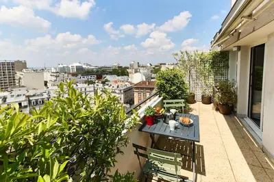 Balcon ou terrasse dans l'établissement Boutik Boheme - Paris Panorama