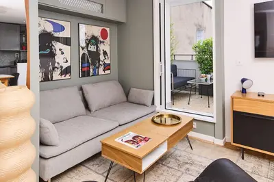 Coin salon dans l'établissement Boutik Boheme - Paris Panorama