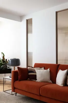 Coin salon dans l'établissement The place to be - 3BR with AirCo