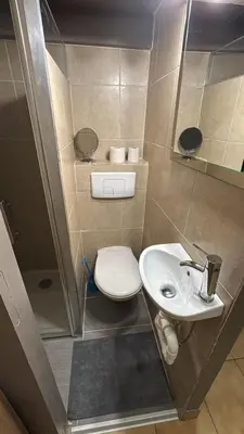 Salle de bains dans l'établissement Studio en plein cœur de South Pi