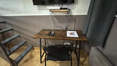 Télévision ou salle de divertissement dans l'établissement Studio en plein cœur de South Pi