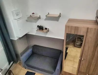 Cuisine ou kitchenette dans l'établissement Studio en plein cœur de South Pi