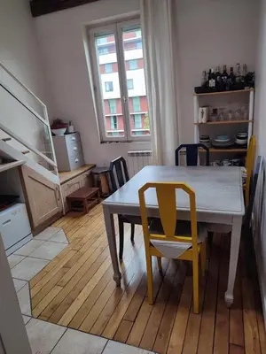 Cuisine ou kitchenette dans l'établissement Chez Antoine