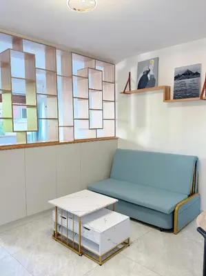 Coin salon dans l'établissement Elegant and Comfortable Studio Jouvenet