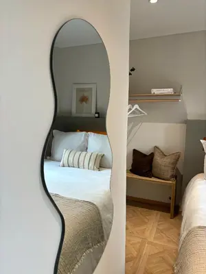 Un ou plusieurs lits dans un hébergement de l'établissement Hotel Paris Amore