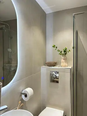 Salle de bains dans l'établissement Hotel Paris Amore