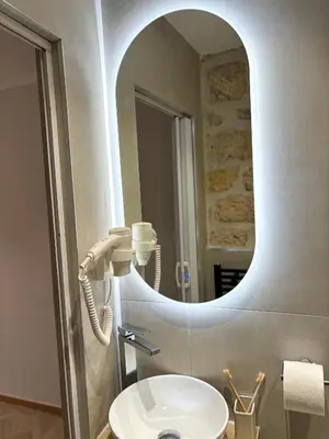 Salle de bains dans l'établissement Hotel Paris Amore