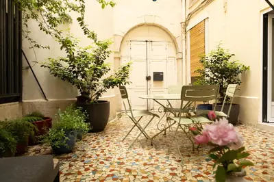 Jardin de l'établissement La Sorbonne Fleurie
