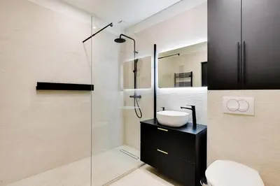 Salle de bains dans l'établissement Magnifique Studio Montorgueil