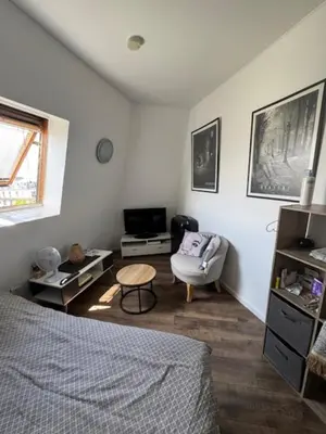 Télévision ou salle de divertissement dans l'établissement Studio Paris 16