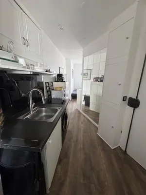 Cuisine ou kitchenette dans l'établissement Studio Paris 16
