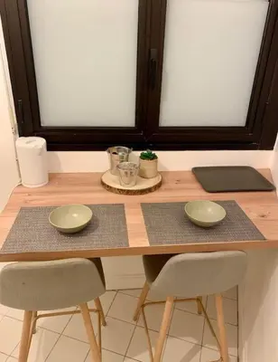 Plan de l'établissement Spacieux duplex parisien rénové, proche Tour Eiffel