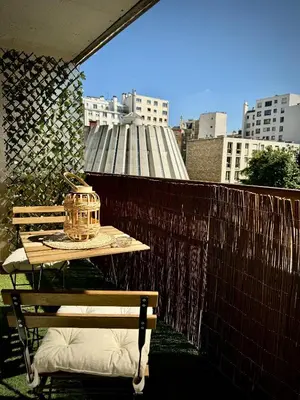 Plan de l'établissement Appartement avec piscine