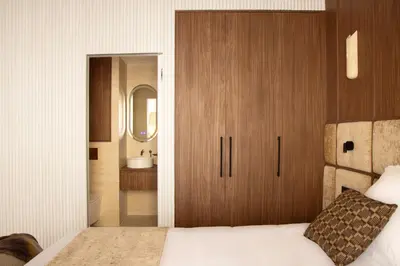 Un ou plusieurs lits dans un hébergement de l'établissement Luxurious A-C flat - 2P - Bastille-Le Marais