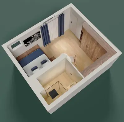 Un ou plusieurs lits dans un hébergement de l'établissement Sublime studio - 2P - near Place de la République