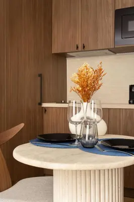 Cuisine ou kitchenette dans l'établissement Sublime studio - 2P - near Place de la République