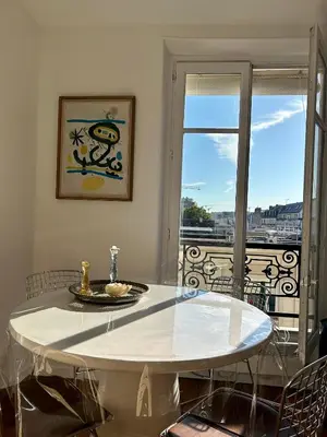 Balcon ou terrasse dans l'établissement Maison Moufetard