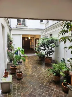 Jardin de l'établissement Logement entier 2p