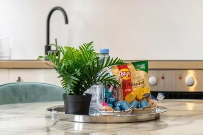 Nourriture dans l'appartement ou à proximité