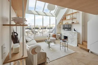 Cuisine ou kitchenette dans l'établissement Amazing Loft